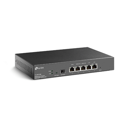 ROUTER TP-LINK wired Gigabit, 1 WAN + 2 LAN + 2 WAN/LAN + 1 Gigabit SFP, "ER7206" (timbru verde 0.8 lei)