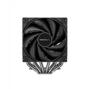 DeepCool AK620, CPU Air Cooler, 2x120mm PWM Fan, TDP 260W, 6 Heatpipes, LGA2066/2011-v3/2011/1700/1200/115x, AMD AM5/AM4, 129x138x160 mm(LxWxH), 3Y, R-AK620-BKNNMT-G-2