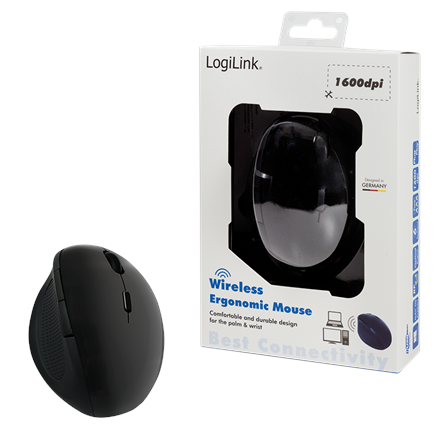 Logilink | Souris | ID0139 | Sans fil | Noir