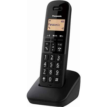 Téléphone DECT, noir, KX-TGB610FXB, Panasonic, « KX-TGB610FXB » (timbre vert 0,8 lei)