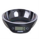 Mesko | Kitchen scale with a bowl | MS 3164 | Maximum weight (capacity) 5 kg | Graduation 1 g | Display type LCD | Black-1