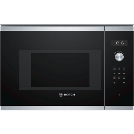 Bosch  four à micro-ondes  bfl524ms0  encastrable  20 l  800 w  noir