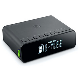 Muse | Alarm function | M-175 WI | AUX in | Alarm Clock | Black - 0