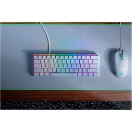 Clavier de jeu razer huntsman mini avec éclairage led rgb et câble us