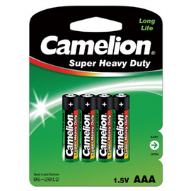 Camelion | R03P-BP4G | AAA/LR03 | Super Heavy Duty | 4 pc(s) - 0