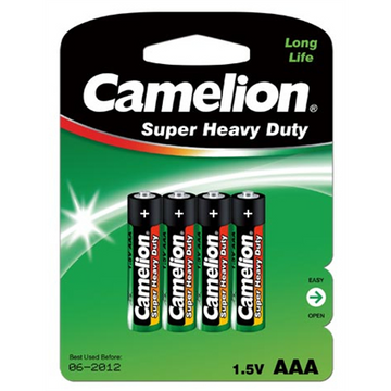 Camelion | R03P-BP4G | AAA/LR03 | Super Heavy Duty | 4 pc(s) - 0