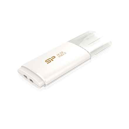 Silicon Power flash drive 16GB Blaze B06 USB 3.0, white