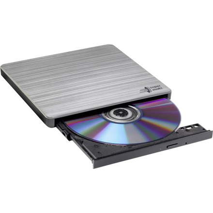 Hitachi-LG GP60NS60 / DVD-RW / externí / M-Disc / USB / stříbrná