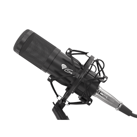 GENESIS Radium 300 XLR Black Studio microphone