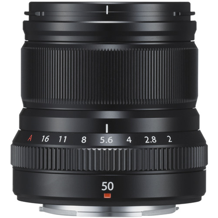 Objectif Fujifilm Fujinon XF 50 mm f/2 R WR, noir
