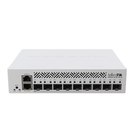 Switch|MIKROTIK|CRS310-1G-5S-4S+IN|Type L3|PoE ports 1|CRS310-1G-5S-4S+IN