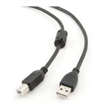 Kabelis Gembird USB Male - USB Male B 1.8m Black