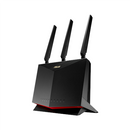 LTE Modem Router | 4G-AC86U Wireless-AC2600 | 802.11ac | 800+1733 Mbit/s | 10/100/1000 Mbit/s | Ethernet LAN (RJ-45) ports 4 | Mesh Support No | MU-MiMO Yes | 3G/4G via optional USB adapter | Antenna type Dual-band | 1 x USB 2.0 | 36 month(s)-1