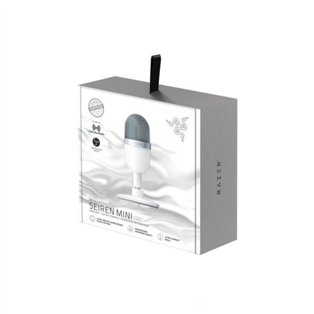 Microphone razer seiren mini blanc