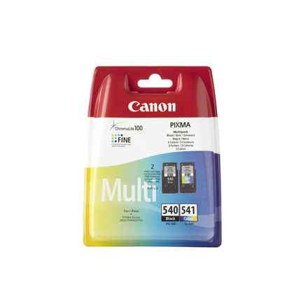 Combo-Pack Original Canon Black/Color, PG-540/CL-541, pentru Pixma MG2150|MG2250|MG3150|MG3250|MG3550|MG3650|MG4150|MG4250|MX375|MX395|MX435|MX455|MX475, , (timbru verde 0.3 lei), "BS5225B006AA"