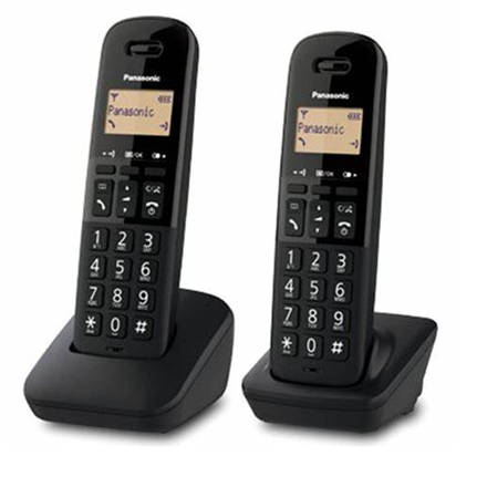 Téléphone dect twin panasonic kx-tgb612fxb  kx-tgb612fxb  timbre vert 08 lei