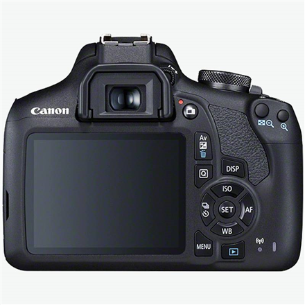 Canon | EOS | 2000D 18-55 III EU26 | SLR Camera Kit | Megapixel 24.1 MP | ISO sensitivity (max) 12800 | Display diagonal 3.0 " | Wi-Fi | Video recording | APS-C | Black
