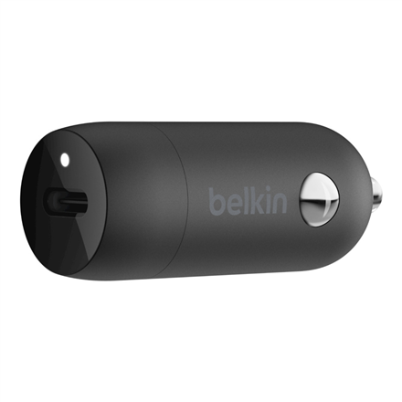 Belkin Boost Charge 20W USB-C Power Delivery Car Charger, Black