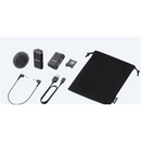 Sony | Wireless Bluetooth Microphone | ECM-W2BT | Omnidirectional; Clear, cable-free digital transmission; High-quality audio transmission from microphone to receiver; 9 hours battery life; Stable, uninterrupted audio recording; Safeguards to prevent reco-3
