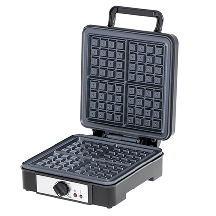 Adler | Gaufrier | AD 3049 | 1200 W | Nombre de pâtisseries : 4 | Belgique | Noir