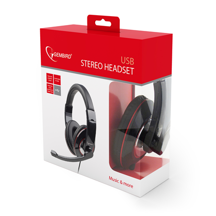 Gembird MHS-U-001 Glossy Headphones