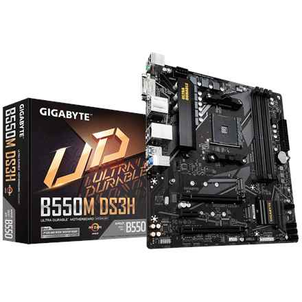 Carte mère Gigabyte B550M DS3H Socket AM4 micro ATX AMD B550