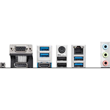 MSI B550M PRO-VDH, m-ATX, socket AM4, chipset AMD B550, 4 modules DIMM, DDR4 double canal jusqu'à 4 400 MHz (OC), 1 emplacement PCIe 4.0/3.0 x16, 2 emplacements M.2, 4 ports USB 3.2 Gen 1, 2 ports USB 2.0, 1 port HDMI, 1 port DP, 1 port VGA, 1 port LAN 1G, audio 7.1, garantie 3 ans