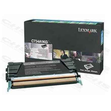 Toner cyan d'origine Lexmark, X748H3CG, pour X746|X748, 1K, (tampon vert 1,2 lei), « X748H3CG »