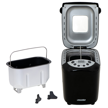 Mesko | Bread maker | MS 6022 | Power 850 W | Number of programs 15 | Display LCD | Black