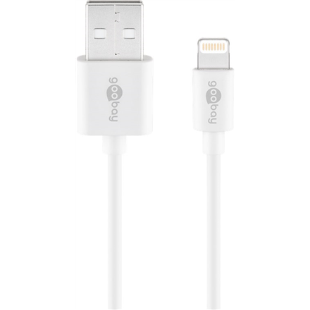 Goobay | Lightning USB charging and sync cable | 54600 | USB-C to Lightning Apple Lightnin male (8-pin) | USB 2.0 male (type A)