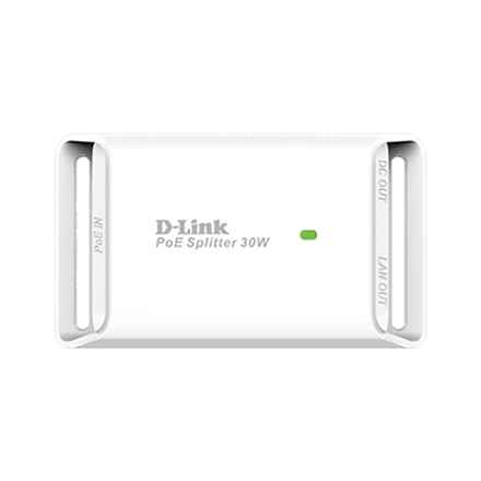 SPLITTER. PoE D-Link, port Gigabit x 1, carcasa plastic, "DPE-301GS" (timbru verde 2 lei)