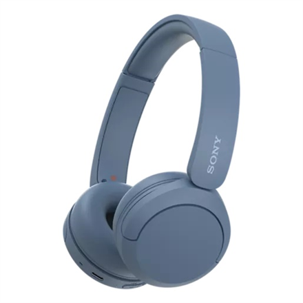 Sony WH-CH520 Bluetooth On-Ear Headphones BT 5.2, Blue EU