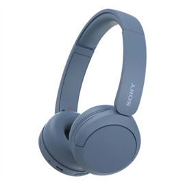 Sony WH-CH520 Bluetooth On-Ear Headphones BT 5.2, Blue EU