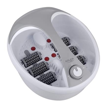Adler  masseur de pieds  ad 2177  garantie 24 mois  450 w  blanc/argent