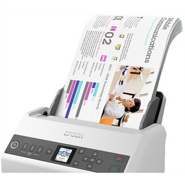 Epson skener WorkForce DS-730N/ Dokumentový/ A4/ 600dpi/ USB/ LAN/ DADF - 0