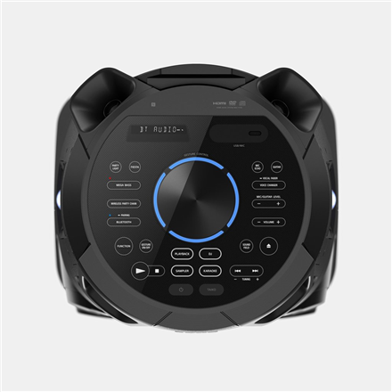 Sony | High Power Audio System | MHC-V73D | USB port | Wi-Fi | Bluetooth | FM radio | Near Field Communication (NFC) | Wireless connection