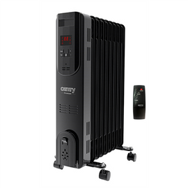 Electric oil heater with remote control CAMRY CR 7810 9 ribs black