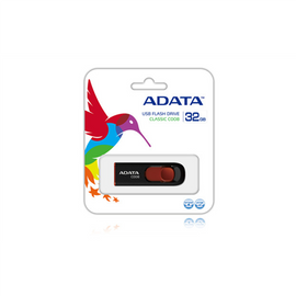 Clé USB ADATA 32 Go C008 USB Type-A 2.0 Noir, Rouge