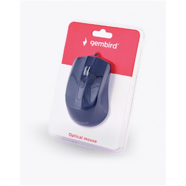 Gembird MUS-4B-01 mouse Ambidextrous USB Type-A Optical 1200 DPI - 0