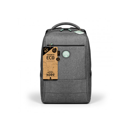 PORT DESIGNS | YOSEMITE Eco XL | Sac à dos pour ordinateur portable | Sac à dos | Gris | Bandoulière