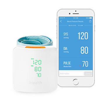 Tensiomètre de poignet iHealth BP7S Blanc - 0