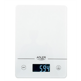 Adler | Kitchen scales | AD 3170 | Maximum weight (capacity) 15 kg | Graduation 1 g | Display type LCD | White - 0