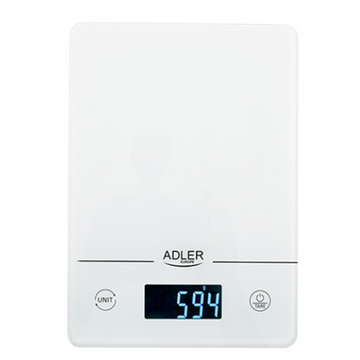 Adler | Kitchen scales | AD 3170 | Maximum weight (capacity) 15 kg | Graduation 1 g | Display type LCD | White - 0
