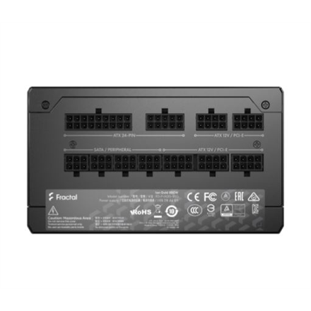 Alimentation modulaire complète Ion Gold 750 W 80+ PLUS GOLD noire