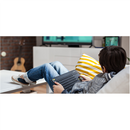LOGITECH K400 Plus Wireless Touch Keyboard - BLACK - US INT'L
