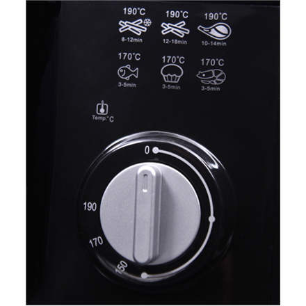 Mesko  friteuse  ms 4908  puissance 1800 w  capacité 25 l  noir