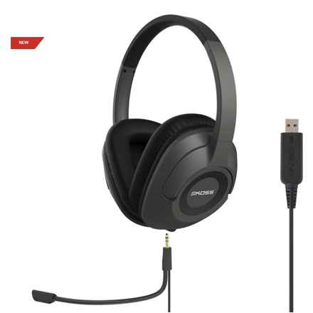 Koss | Casque audio | SB42 USB | Filaire | Supra-auriculaire | Microphone | Noir/Gris