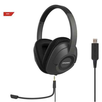 Koss | Casque audio | SB42 USB | Filaire | Supra-auriculaire | Microphone | Noir/Gris