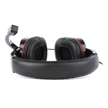 Casque/micro-casque filaire Gembird GHS-402 pour jeux vidéo, noir