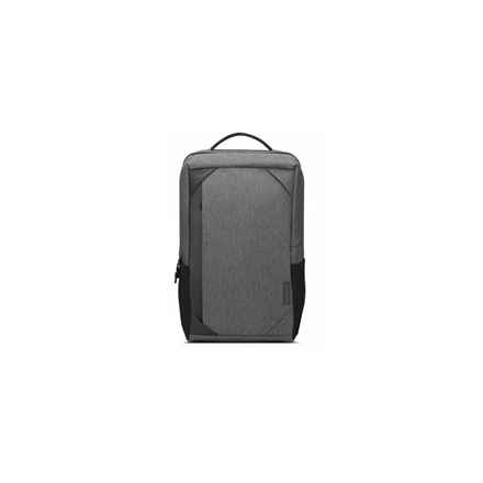 SAC À DOS LENOVO, pour ordinateur portable max 15,6 pouces, 1 compartiment, poche latérale | poche arrière, 790 g, polyester, gris, « 4X40X54258 »